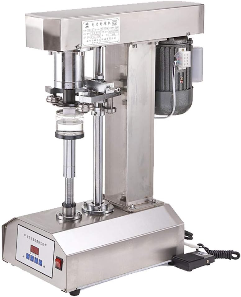 txmachine® Can Seamer Semi Automatic Tin Can Sealer Machine with 1 Mold