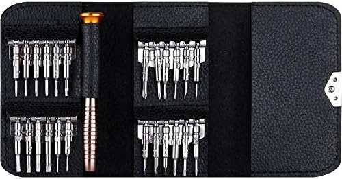 NEORTX 25 PCS Precision Screwdriver Set, Repair Opening Tool Kit for Cell Phone, Mobile Phone, Laptop, Computer, Macbook Pro, Tablet, iPad, Watch