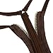 MASS21 Women Sexy Underwear Hot Sexy G-String Thong with Zipper One Size