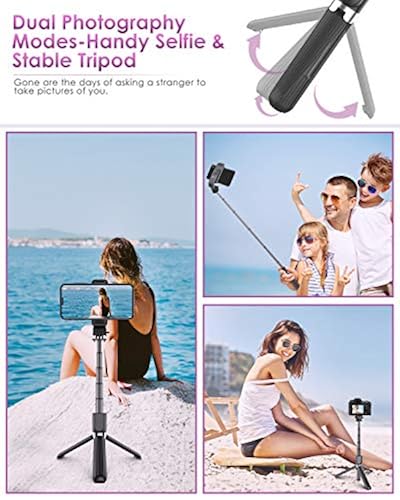 Amazon Best Bluetooth Selfie Stick For Iphone 11 Pro Max SANDMARC