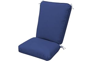 Uthem Adirondack Chair Cushions, Waterproof & Fade-Resistant Outdoor Rocking Chair Cushion Set, Removable Seat Pads with Ties