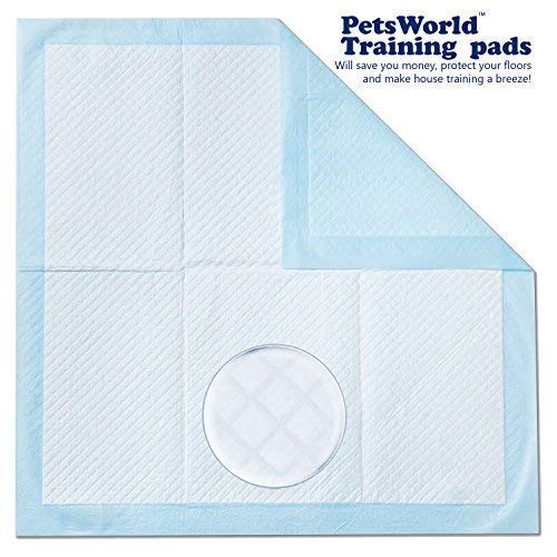 PETSWORLD XL Puppy Training Pads 300 Ct 28x34