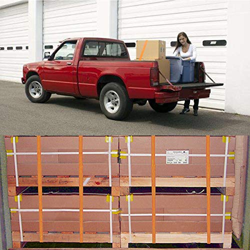 JCHL Lashing Straps Sturdy 1" x 20' Tie Down Strap Cargo Tie-Down Strap Padded Cam Lock Buckle 1000lbs Capacity (2-Pack)