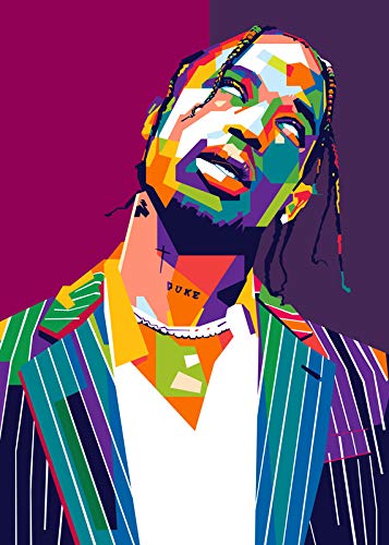 Travis Scott Poster Matte Finish Paper 