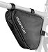 Aduro Sport Bicycle Bike Storage Bag Triangle Saddle Frame Pouch for Cycling (Black)