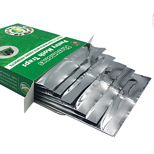 Pantry Moth Traps, Eco-friendly Glue Safe Kitchen Closet Moth Pheromone Attractant Catch (6 Traps) - Thumbnail 6