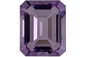 INSTAGEM Rose De France Amethyst - Emerald Cut - AAA from 7x5mm - 12x10mm