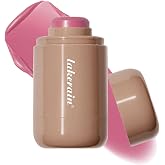 Cream Blush stick, Natural-Looking Matte Finish Makeup Blush stick, Hydrating Long Lasting Lightweight Blendable Blush for cheeks (#2 Bright Pink, 1 PC)
