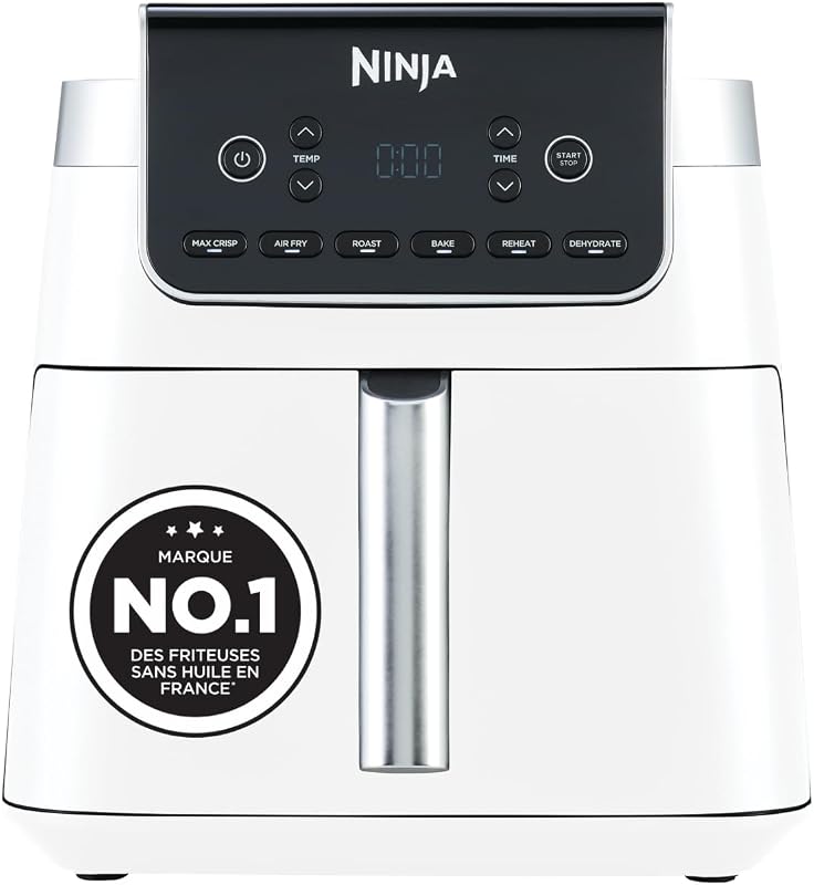 Air Fryer MAX PRO, 6,2L, sans huile, grand tiroir, rôtir, Blanc