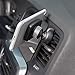 iKross Magnetic Air Vent Clip on Car Mount Smartphone Stand Holder Cradle Feature 6 Powerful Magnet - Black