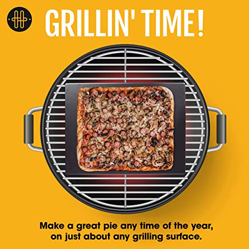 Heritage Square Pizza Stone Pizza & Bread Baking Stones For Gas Grill