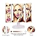 YINUO LIGHT Lighted Makeup Mirror,36 LED Vanity Mirror with Lights Touch Screen, USB Power Supply, 180 Degree Adjustable Countertop Cosmetic Mirror