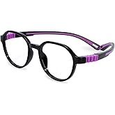 BiBiBear Kids Glasses for Ages 5-7 Unbreakable | Ultra Flexible 180&deg; TR90 Frame, Lightweight &amp; Safe Eyeglasses for Kids