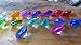 SunRise 240 + Pieces Multi-Colored Diamond Shape Acrylic Collectible Accessories for Event Party Decoration,Wedding, Arts & Crafts