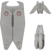 Mechanical OWL Metal Fidget Toys Adults, Transform Fidget Slider, Heavy Duty Multitool Pocket EDC Bottle Opener Prybar, Stres
