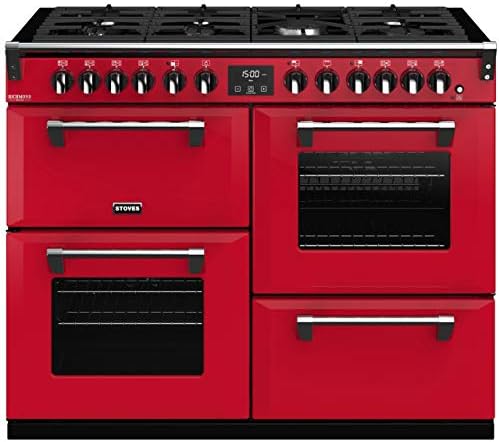 Stoves Richmond Deluxe S1100DF CB Freestanding A/A/A Rated Dual Fuel Range Cooker -Hot Jalapeno
