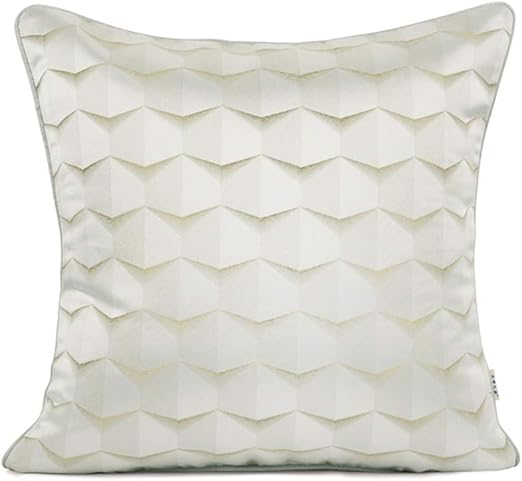 F Yanyan Cushions Simple Modern Black Gold Striped Cushion Pillow Core Decoration Square Cushion Sofa Bed Car Office Chair 45cmx45cm Home Kitchen Bedding