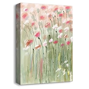 Canvas Wall Art Abstract Beautiful Oil...