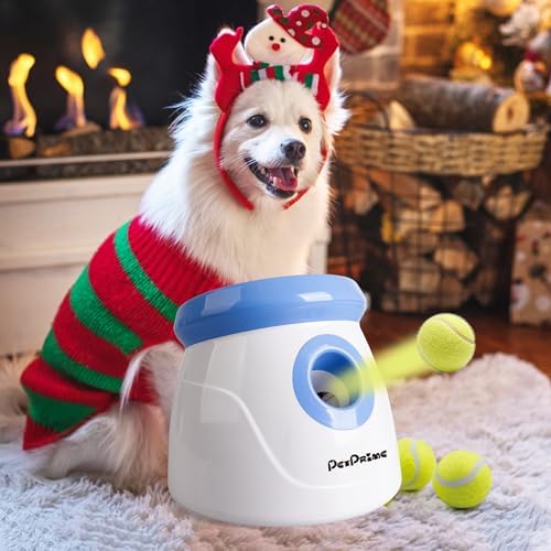 Pet Prime Automatic Dog Ball Launcher Dog Ball Thrower, Interactive