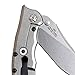 Zero Tolerance 0562 Pocket Knife; 3.5” S35VN Stainless Steel Blade, Stonewash Finish, Textured G-10 Front, Titanium Back Handle Scales, KTV Ball-Bearing Open, Reversible Pocketclip, Frame Lock; 5.5 OZ