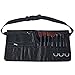 Professional Makeup Artist Tool Belt, Cosmetics Organizer with Zippered Pockets and Brush Holders