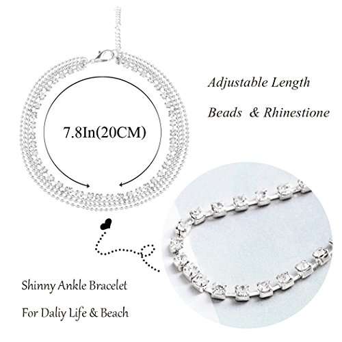 2 Simsly+Anklet+Bracelet+Rhinestone+JL+0142