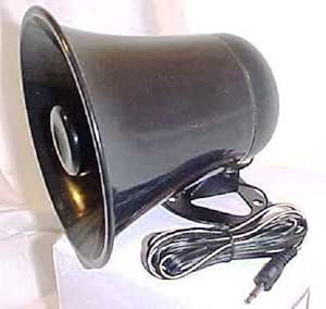 PA Horn Speaker w/Plug &amp; Wire - 5 inch for CB/Ham Radio