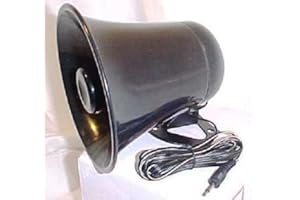 PA Horn Speaker w/Plug & Wire - 5 inch for CB/Ham Radio