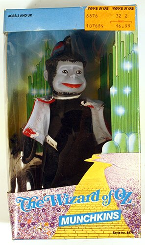 The Wizard of Oz Munchkins WINGED MONKEY (1988 Multi Toys)