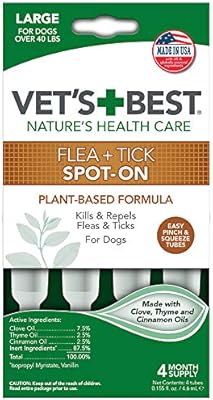 best flea treatment for large dogs