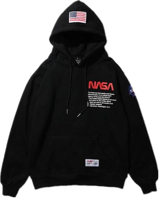 nasa hoodie zip