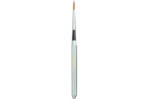 Princeton Aqua Elite, Series 4850, Synthetic Kolinsky Watercolor Paint Brush,Travel Round, 4