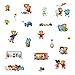 RoomMates RMK3991SCS Daniel Tiger Peel and Stick Wall Decals,Red, Green, Blue, Yellow