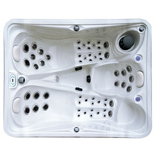 Blue Whale Spa Surfside 32 AMP Hot Tub 3 Person Outdoor Hot Tubs