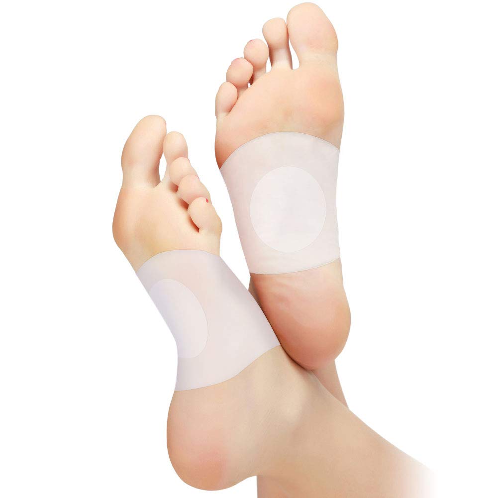 Doact Arch Support Soft Gel Arch Cushions, Arch Brace for Women and Men, Arch Sleeves for Foot Pain Relief Plantar Fasciitis Flat Feet Fallen Arches 2 Pairs