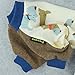 Fitwarm Adorable Puppies Soft Cotton Pet Clothes Dog Pajamas Shirts, Blue, XS