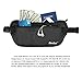 Becko RFID Blocking Money Waist Belt Water-Resistant Waist Stash Anti-Theft Passport Holder Pouch for Outdoor Travelling, Running, Hiking, Cycling, Jopping