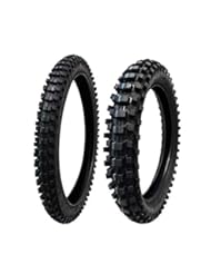 Automotive Parts and Accessories: TIRE SET: Front 80/100-21 Rear 120/90-19 Dirt Bike Off Road - MMG