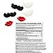 Wilton Sweet Personalities Edible Candy Decorations Eyeballs, Mustaches, Lips, and Teeth Decorating Kit, 4-Piece