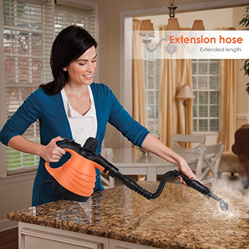 SIMBR Multipurpose Steam Cleaner with 9 Pieces Accessory, Handheld