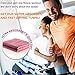 Microfiber Sports and Non Slip Hot Yoga Mat Towel - Quick Dry, Soft and Absorbent Gym Towels - Camping, Fitness, Workout, Pilates, Travel or Beach (Purple S)