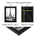 upsimples 5x7 Picture Frames Made of Synthetic Wood High Definition Glass for Wall or Tabletop Display,Black Photo Frame,14 Pack