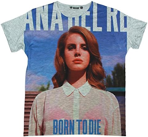 GibGae Lana Del Rey Born to Die Full Print Men Unisex Music Tee T-Shirt