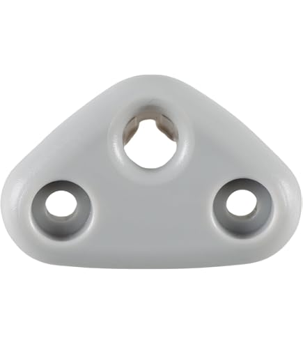 White 3D-Printed Sun Visor Mount Pair – Fits Subaru Forester 2008-2018 & Impreza 2010