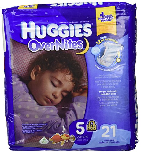 huggies nighttime diapers size 5