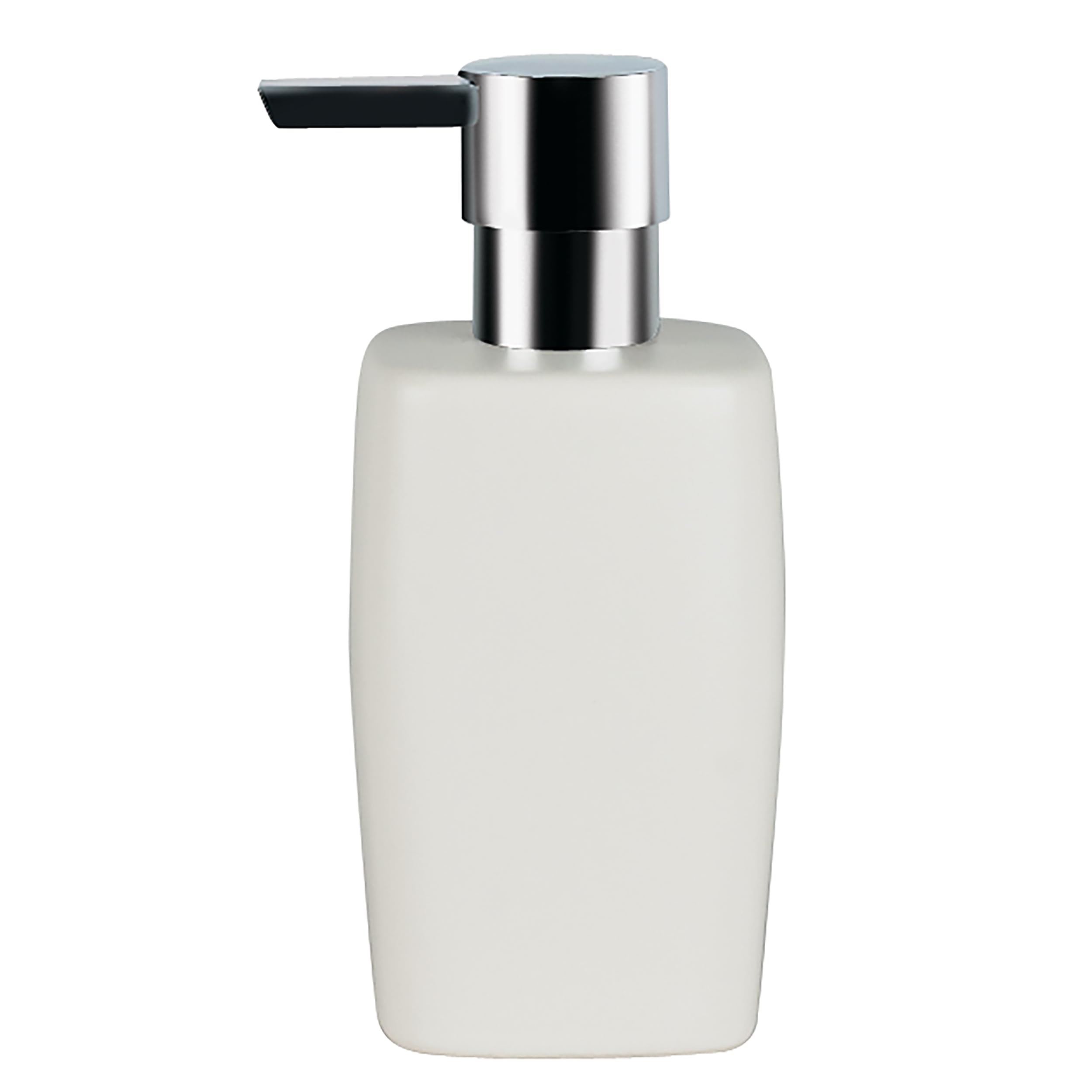 Spirella Retro Stoneware Soap Dispenser, White