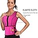 HOPLYNN Sweat Vest for Women, Adjustable Neoprene Sauna Waist Trainer Vest for Weight Loss Pink/L