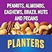 Planters Unsalted Mixed Nuts (10.3 oz Canister)