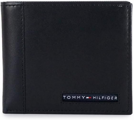 Amazon トミー ヒルフィガー Tommy Hilfiger 財布 二つ折り財布 31tl25x023 001 ブラック メンズ Wellesley 並行輸入品 Tommy Hilfiger トミーヒルフィガー 財布