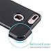 iPhone 7 Plus Case, Moonmini 2 in 1 Hybrid Hard PC + Soft TPU Shockproof Slim Dual Layer Rugged Bumper Protective Cover for iPhone 7 Plus - Jet Black